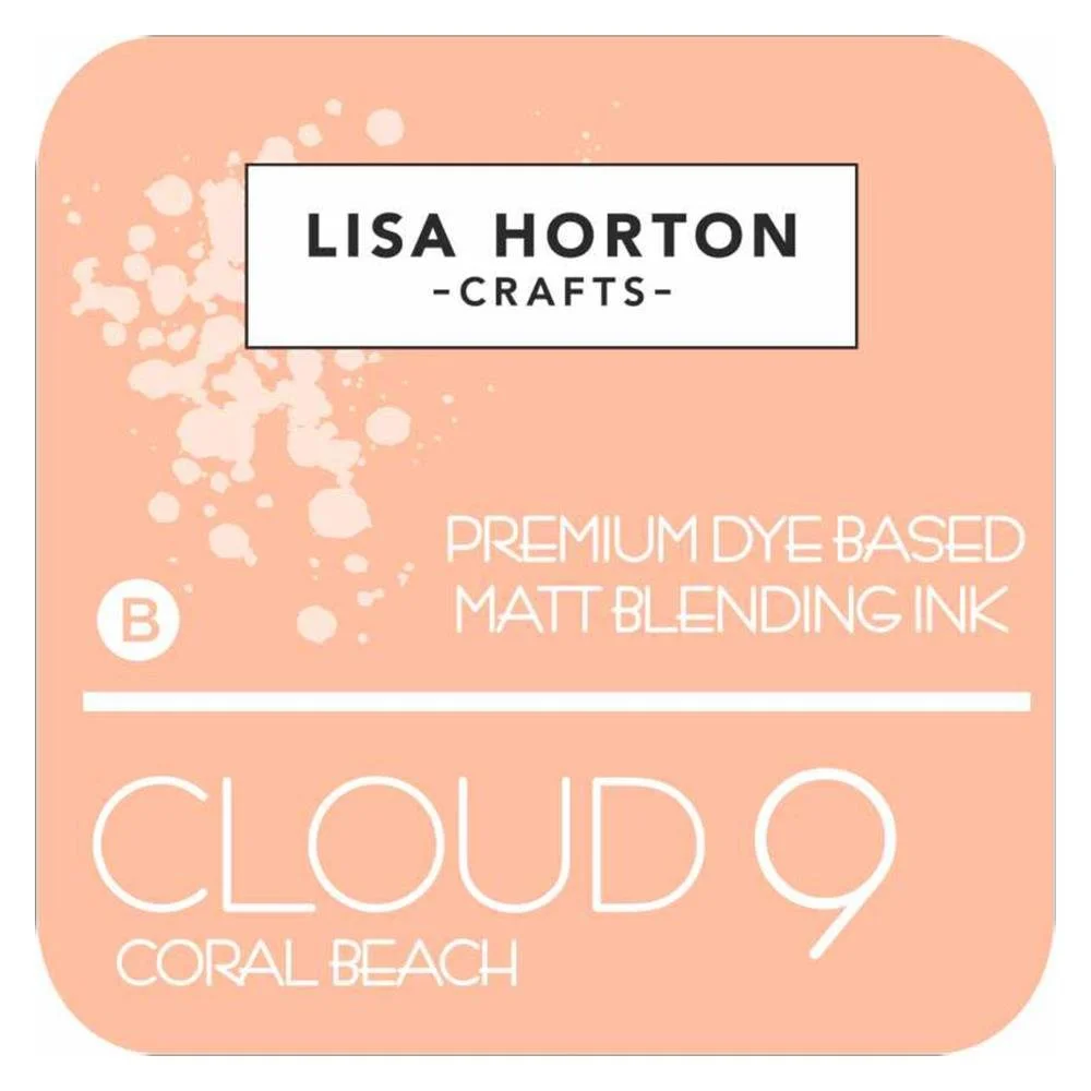 Lisa Horton Crafts Matt Blending Ink Coral Beach