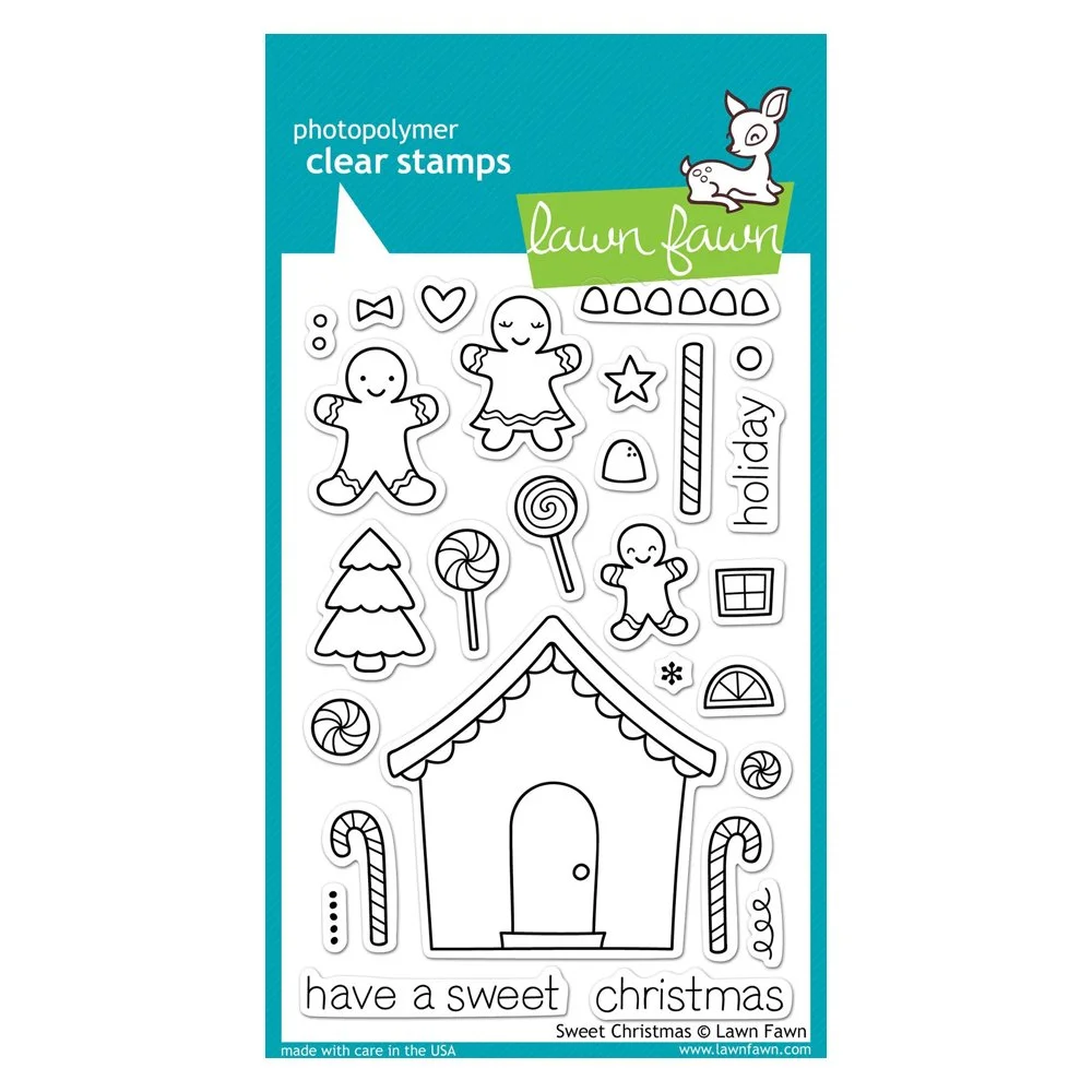 Lawn Fawn Clear Stamps Sweet Christmas
