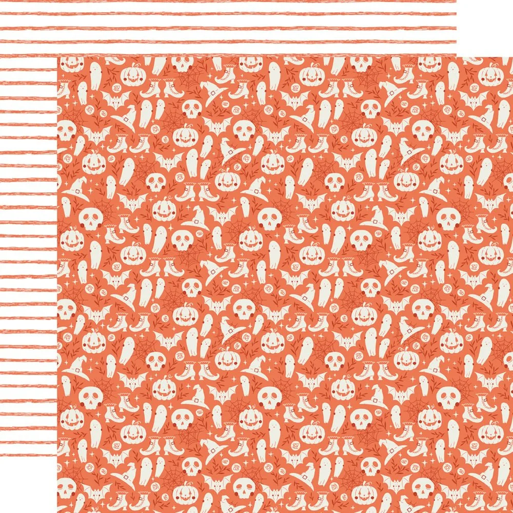 *Pre-Order* Simple Stories Frightful Fun 12" x 12" Paper Spooky Season