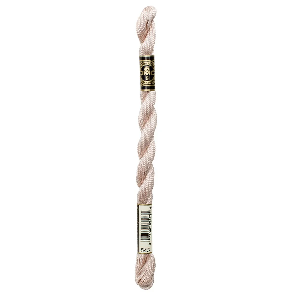 DMC Pearl Cotton Skein 543 Light Beige Brown