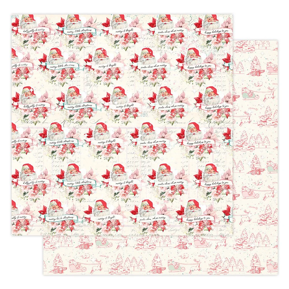 Candy Cane Lane Collection by Frank Garcia 12" x 12" Paper Twenty Five