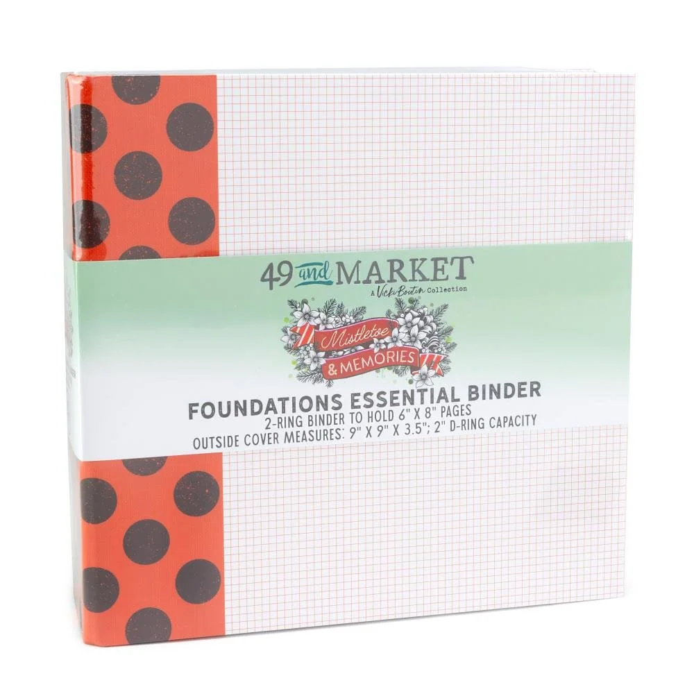 49 & Market Mistletoe & Memories Binder Album Kit