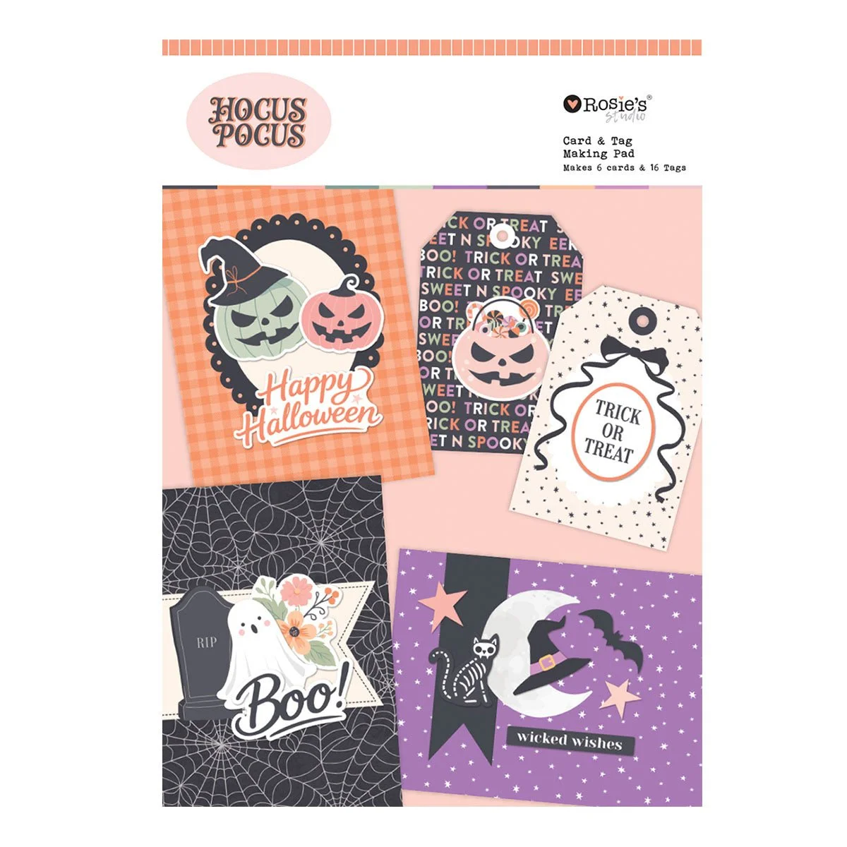 Spellbinders Hocus Pocus Card and Tag Making Pad
