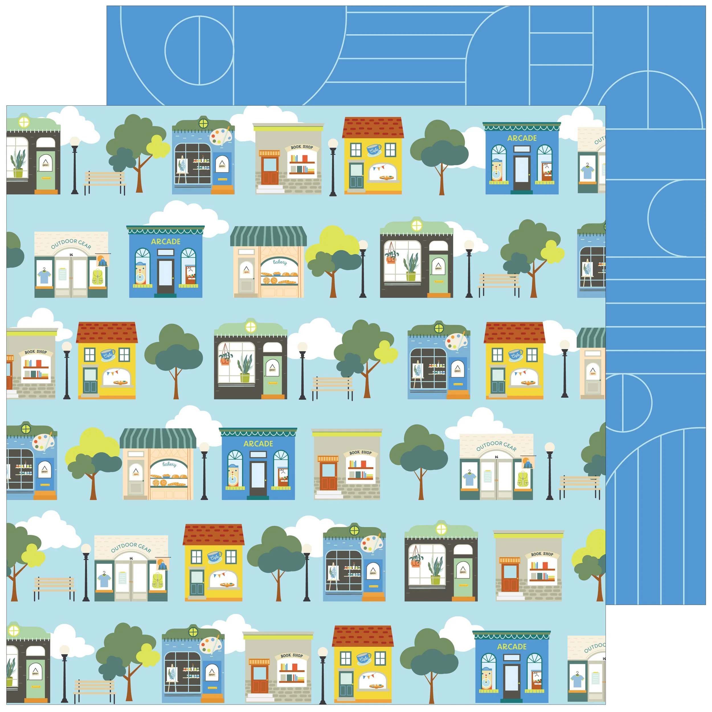 Pinkfresh Studio Paige Evans Legendary 12" x 12" Paper Scenes From Today