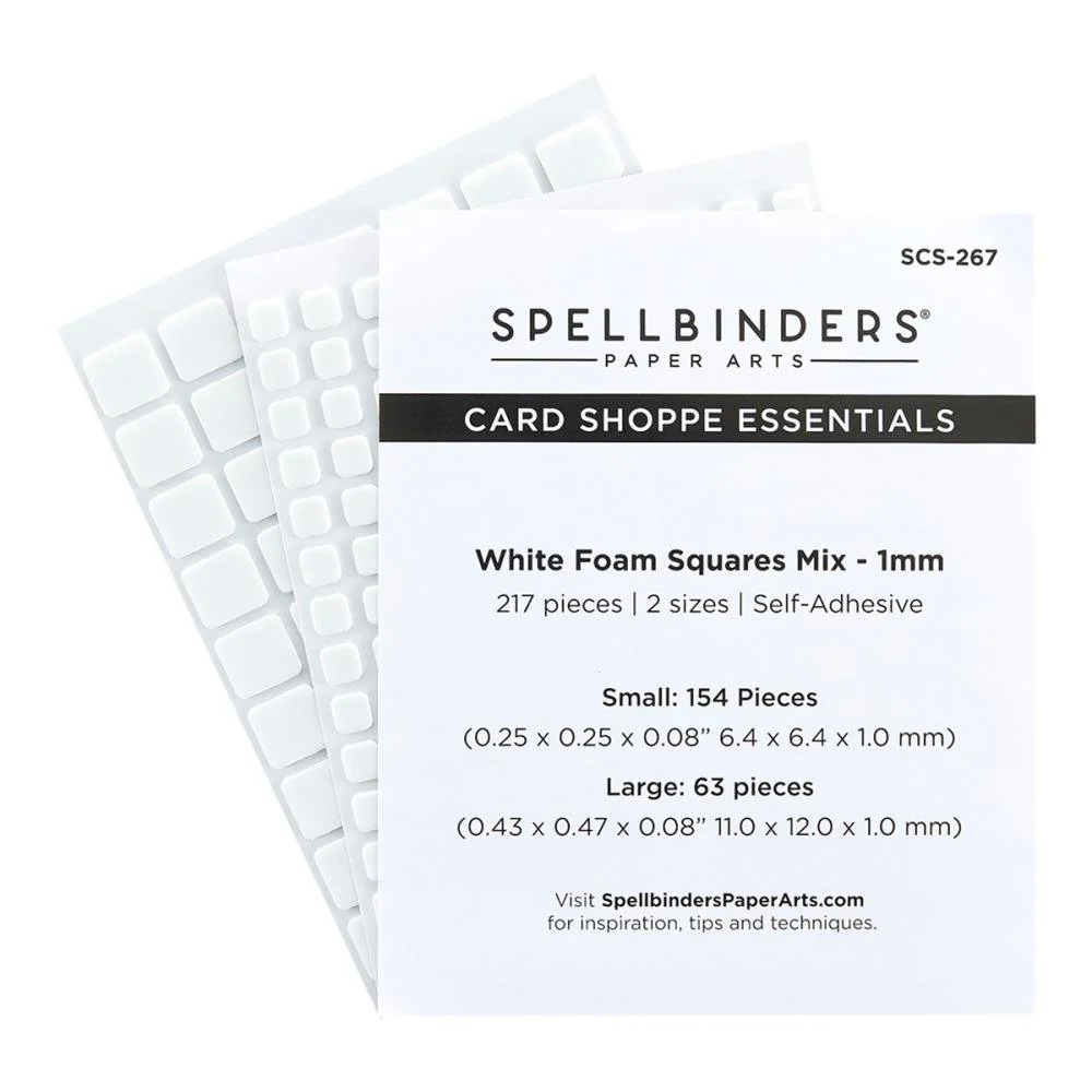 Spellbinders Foam Squares Mix