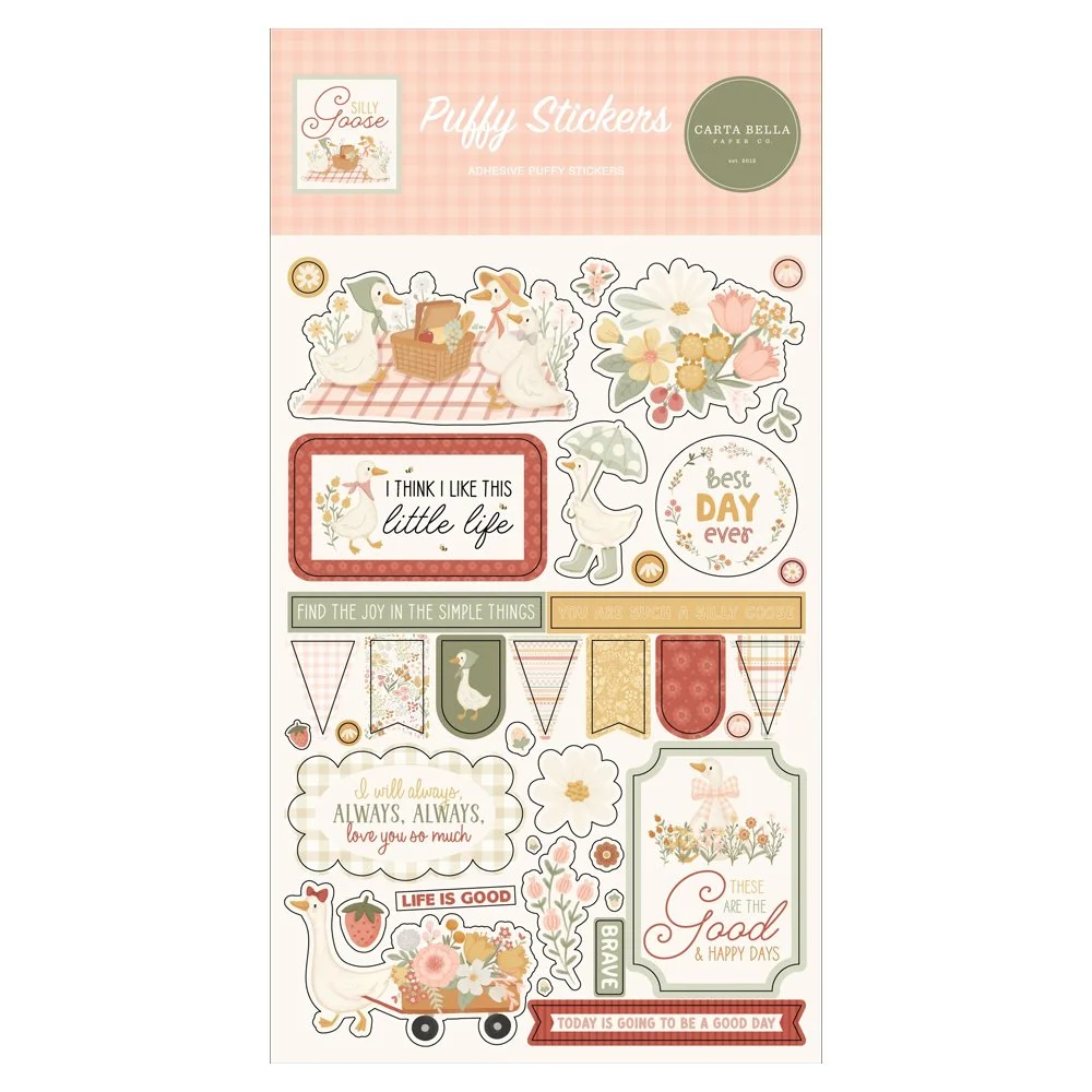 *Pre-Order* Carta Bella Silly Goose Puffy Goose