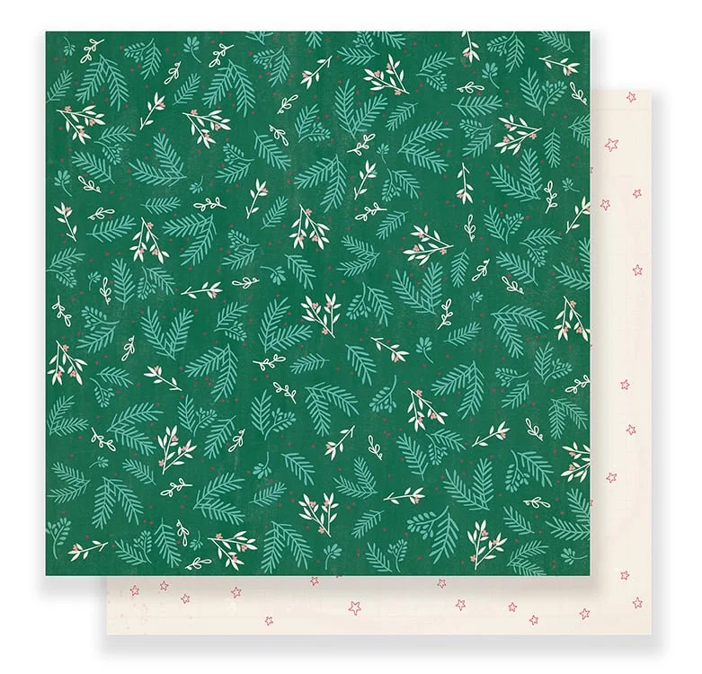Crate Paper Falala 12" x 12" Paper Mistletoe