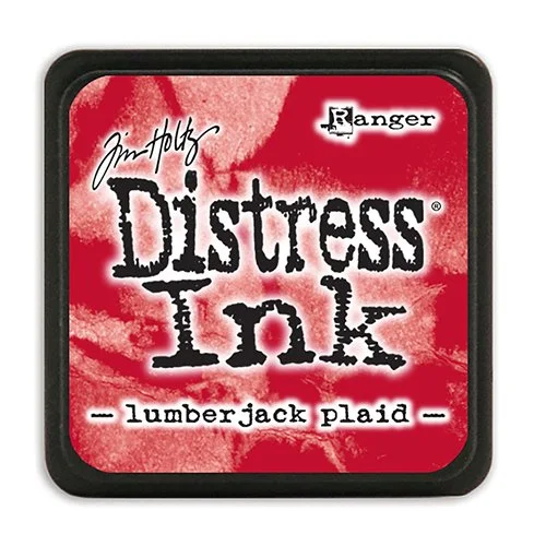 Tim Holtz Distress Mini Ink Pad Lumberjack Plaid