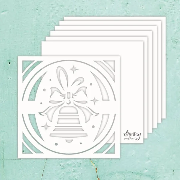 Mintay Chippies Album Base Christmas Bell