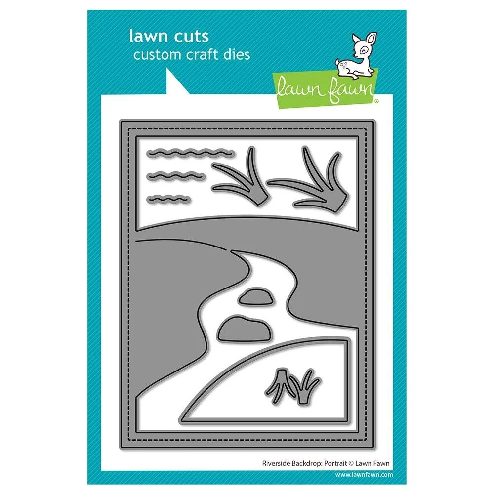 Lawn Fawn Lawn Cuts Riverside Backdrop Portrait
