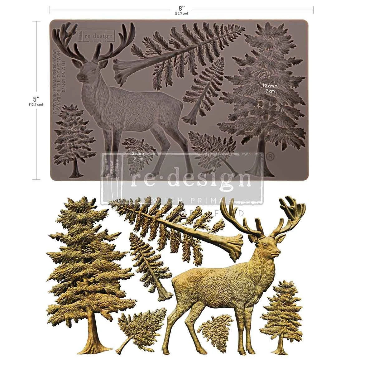Redesign With Prima Stag Of The Highlands Decor Moulds®