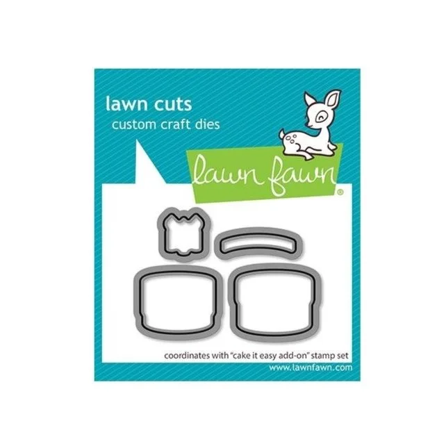 Lawn Fawn Lawn Cuts Cake It Easy Add-On