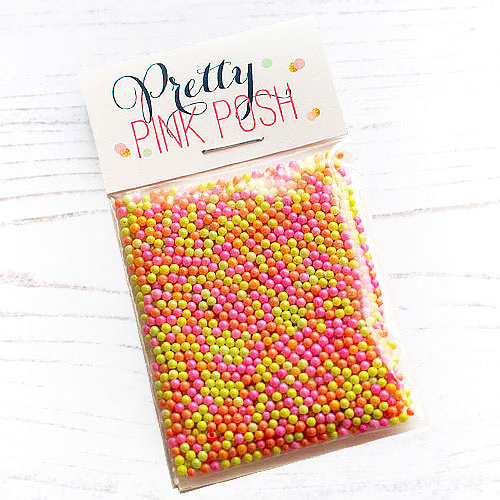 Pretty Pink Posh Sugar Pop Shaker Beads