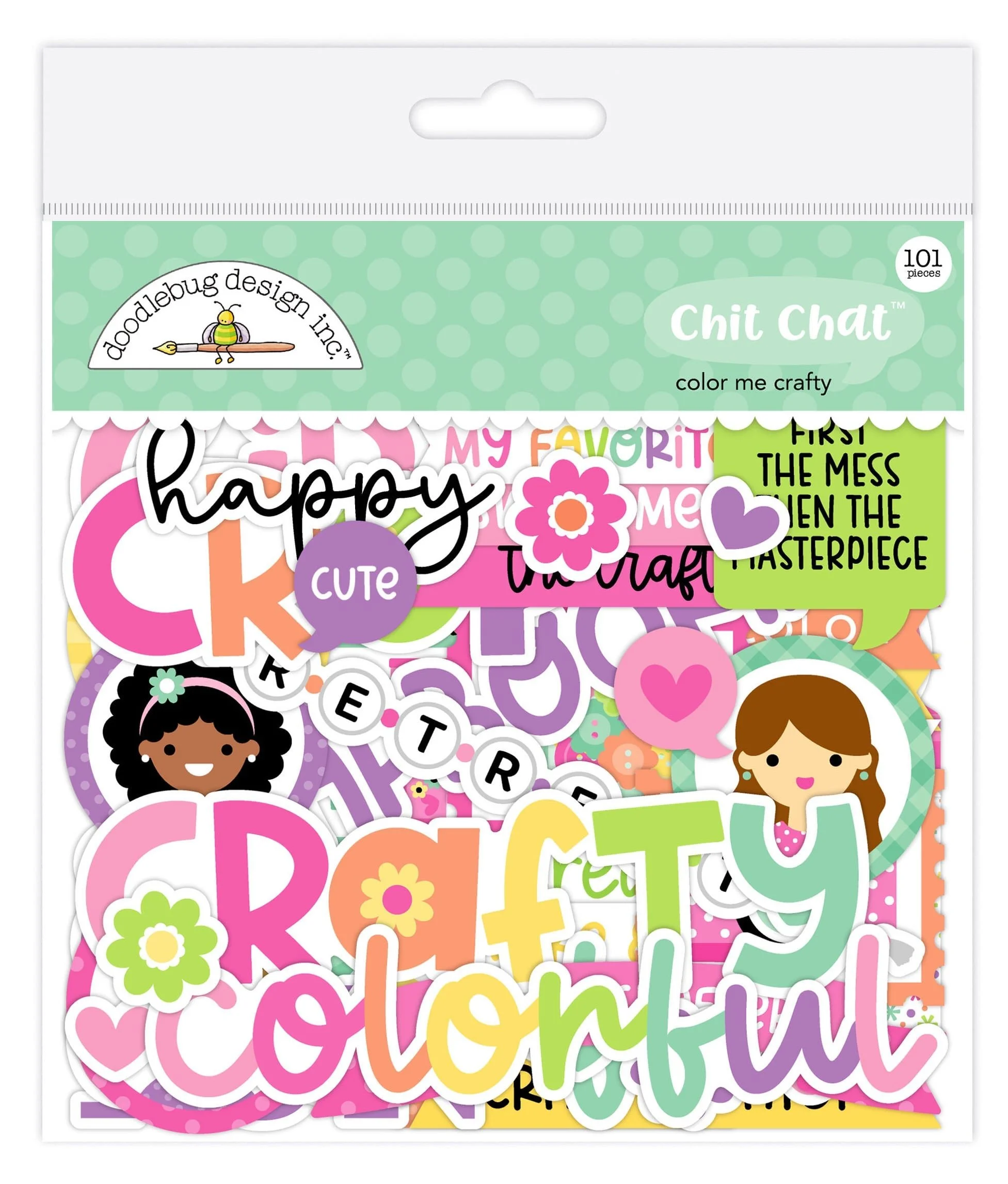 *Pre-Order* Doodlebug Color Me Crafty Chit Chat