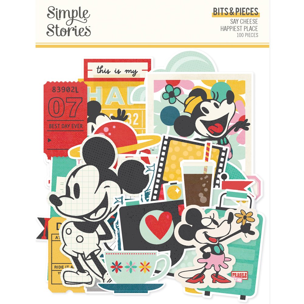 *Pre-Order* Simple Stories Say Cheese Happiest Place Bits & Pieces