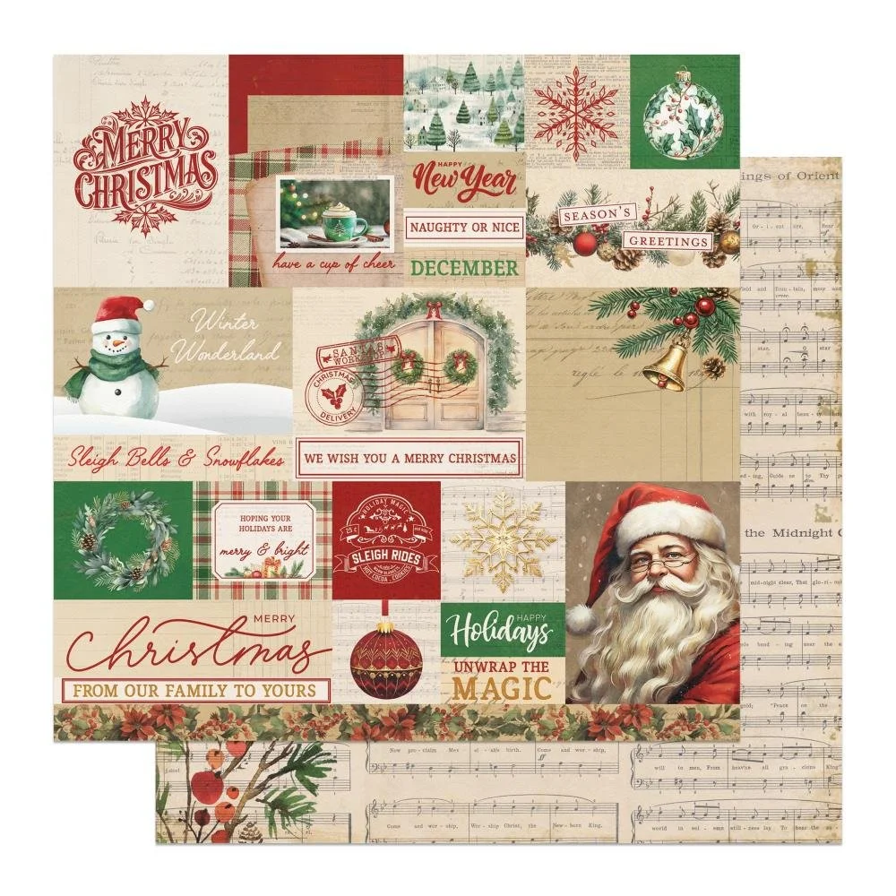 Photoplay Christmas Junque 12" x 12" Paper Unwrap The Magic