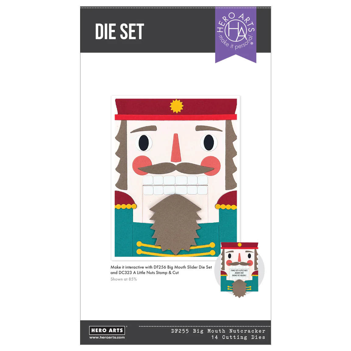 Hero Arts Big Mouth Nutcracker Bundle