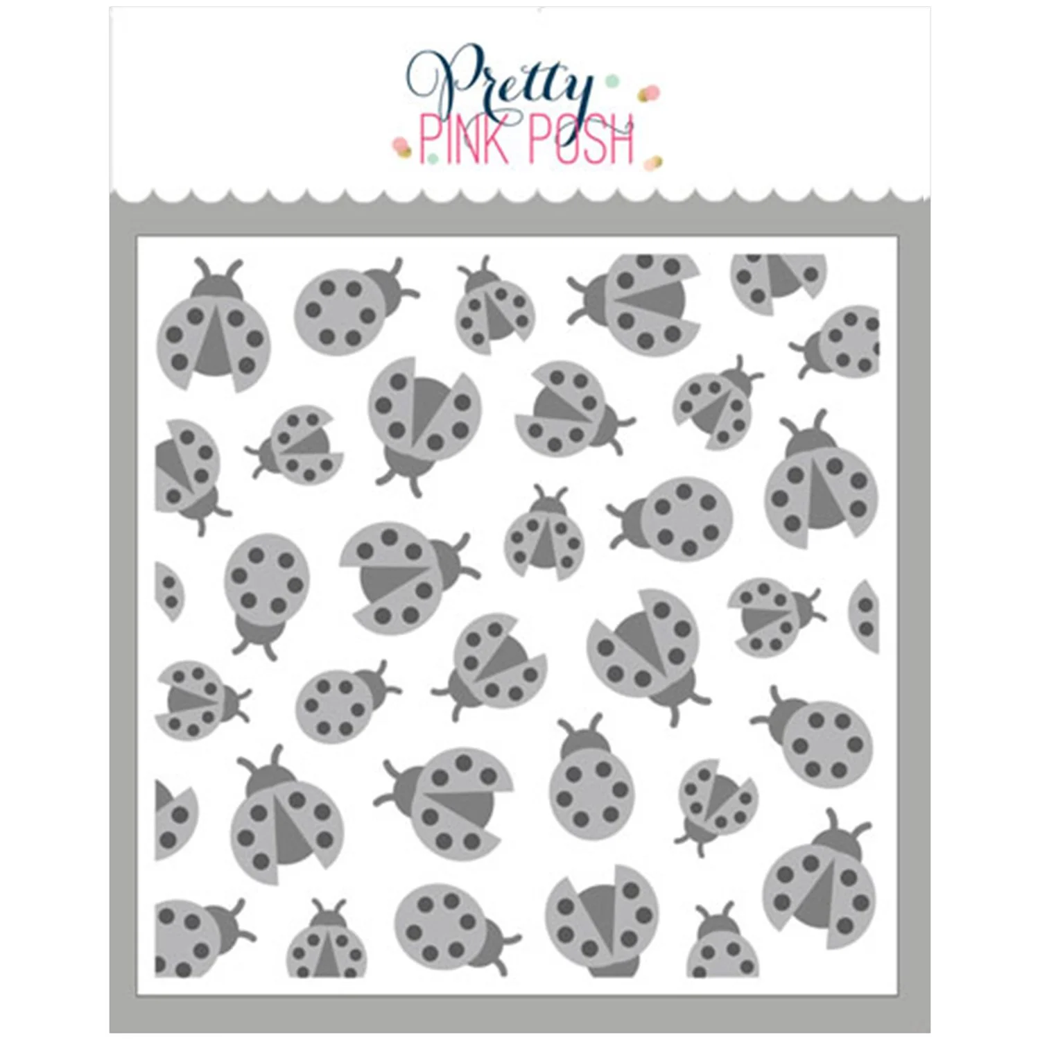 Pretty Pink Posh Layered Ladybugs (3 layer)