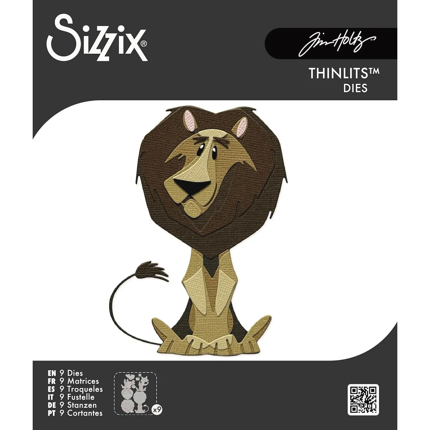 Tim Holtz Sizzix Thinlits Harrison Colorize