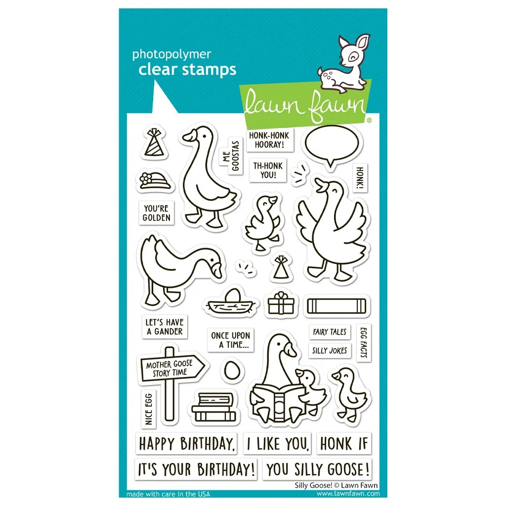 Lawn Fawn Stamps Silly Goose