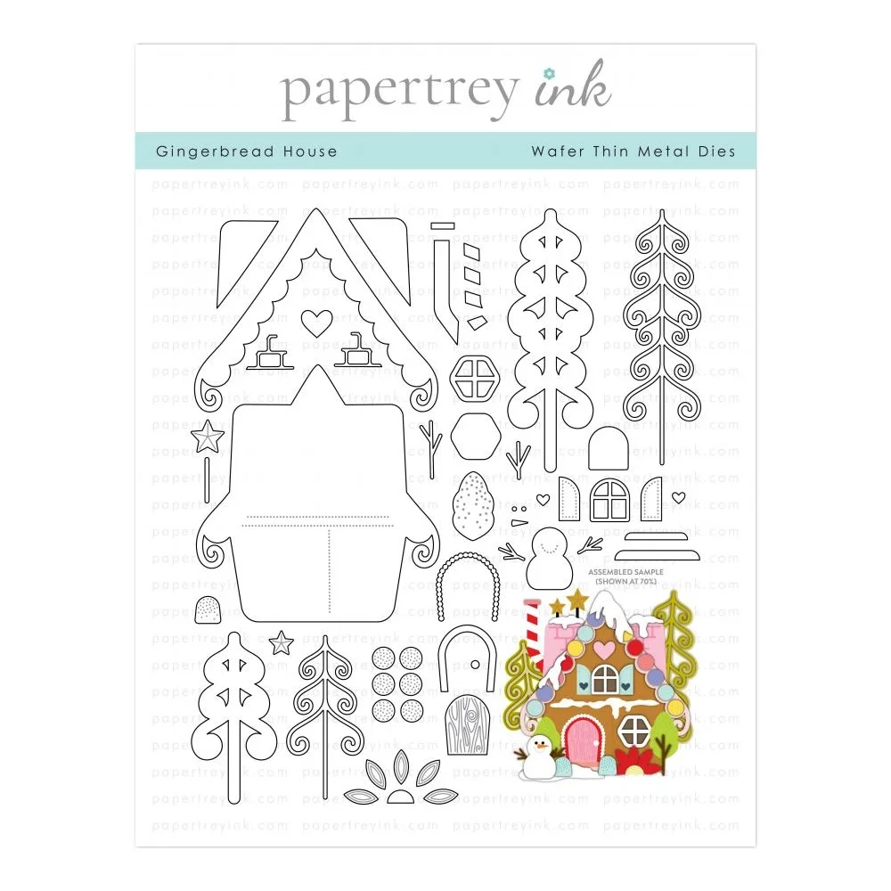 Papertrey Ink Gingerbread House Die
