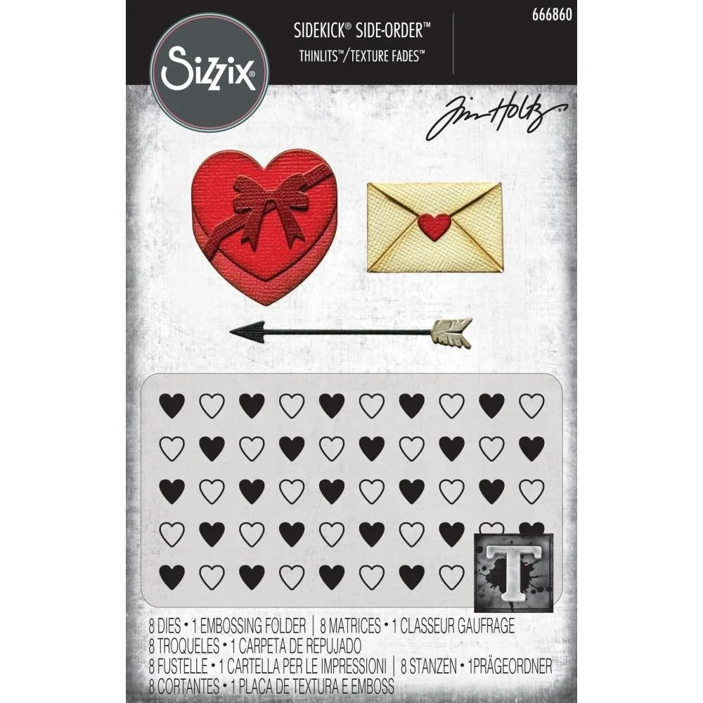 Tim Holtz Sizzix Sidekick Side-Order Love Notes