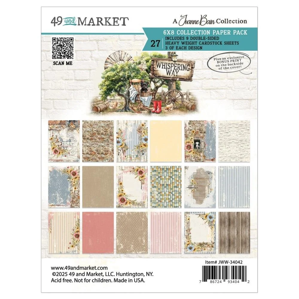 *Pre-Order* 49 & Market Whispering Way 6" x 8" Paper Pad