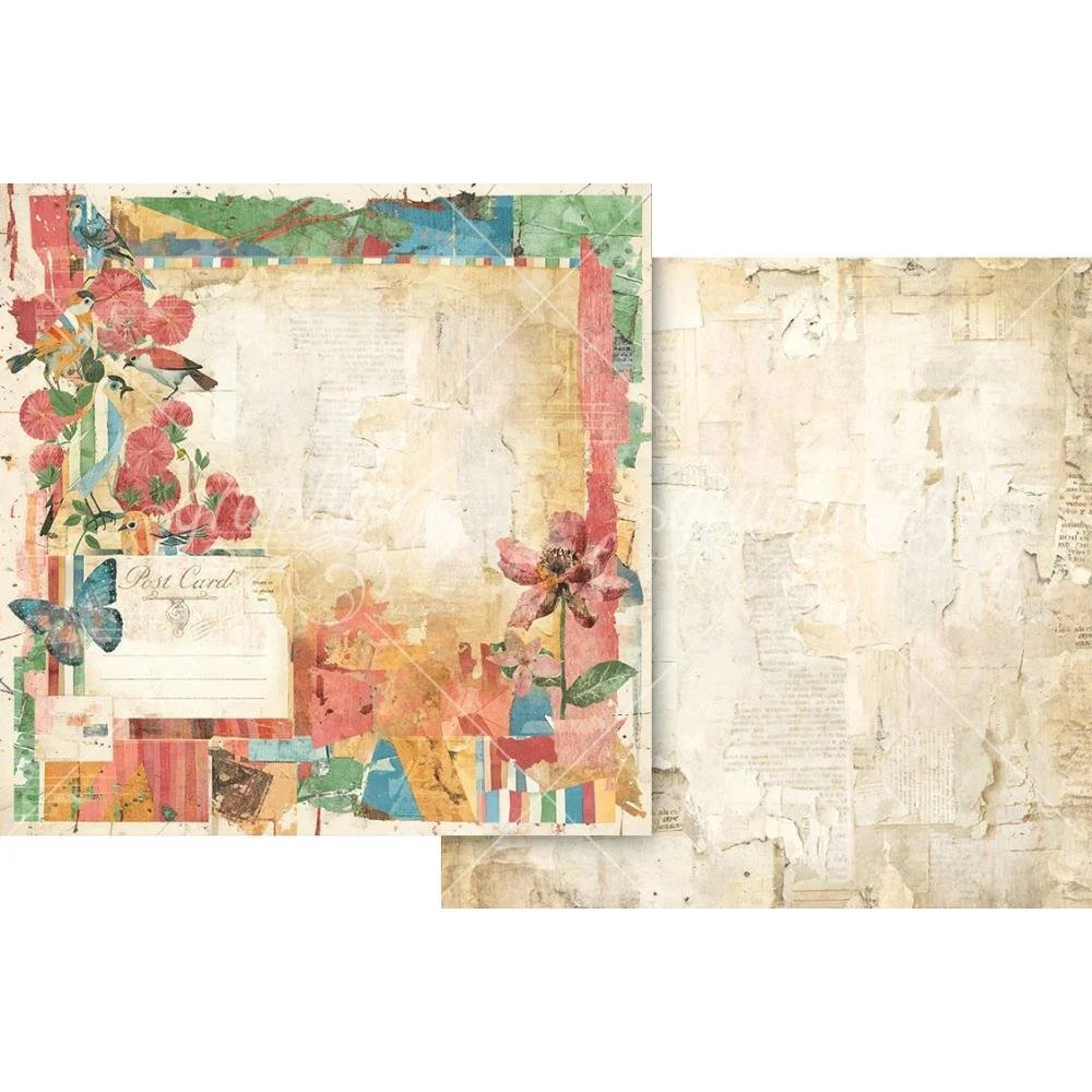 Graphic 45 Journaling Through Time 12" x 12" Paper Layout