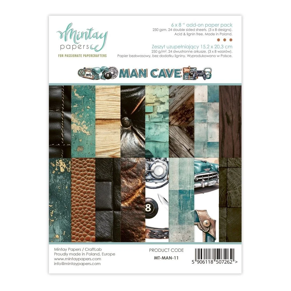 *Pre-Order* Mintay Man Cave 6" x 8" Paper Pad