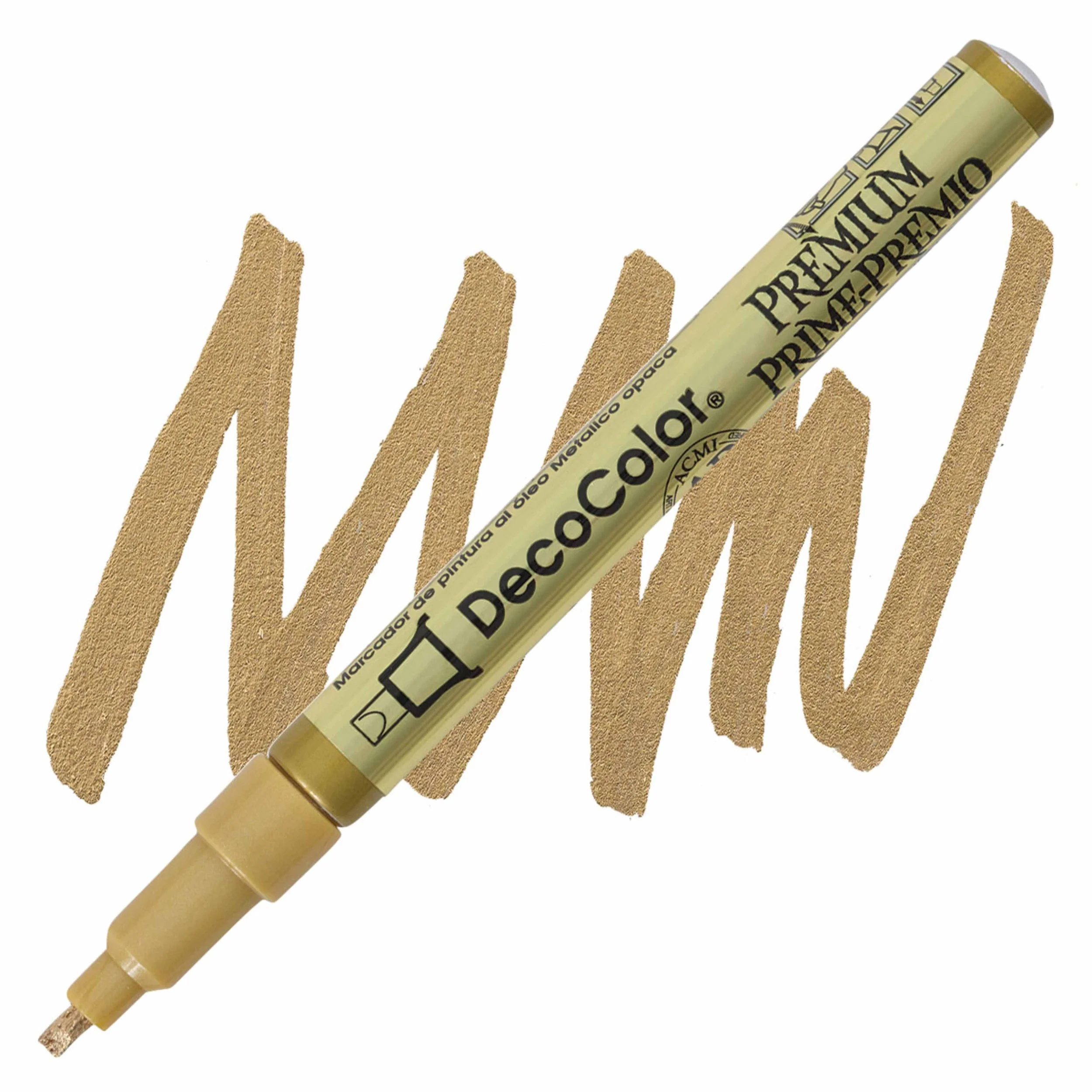 DecoColor Premium Paint Marker Gold 2mm Chisel Tip