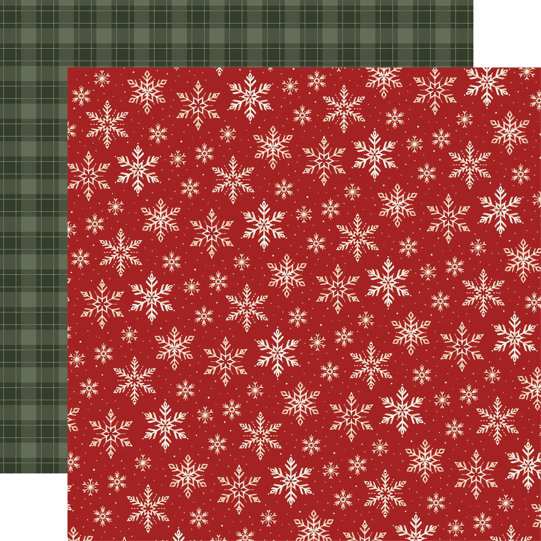 *Pre-Order* Carta Bella Have A Beary Christmas 12" x 12" Paper Snuggly Snowflakes