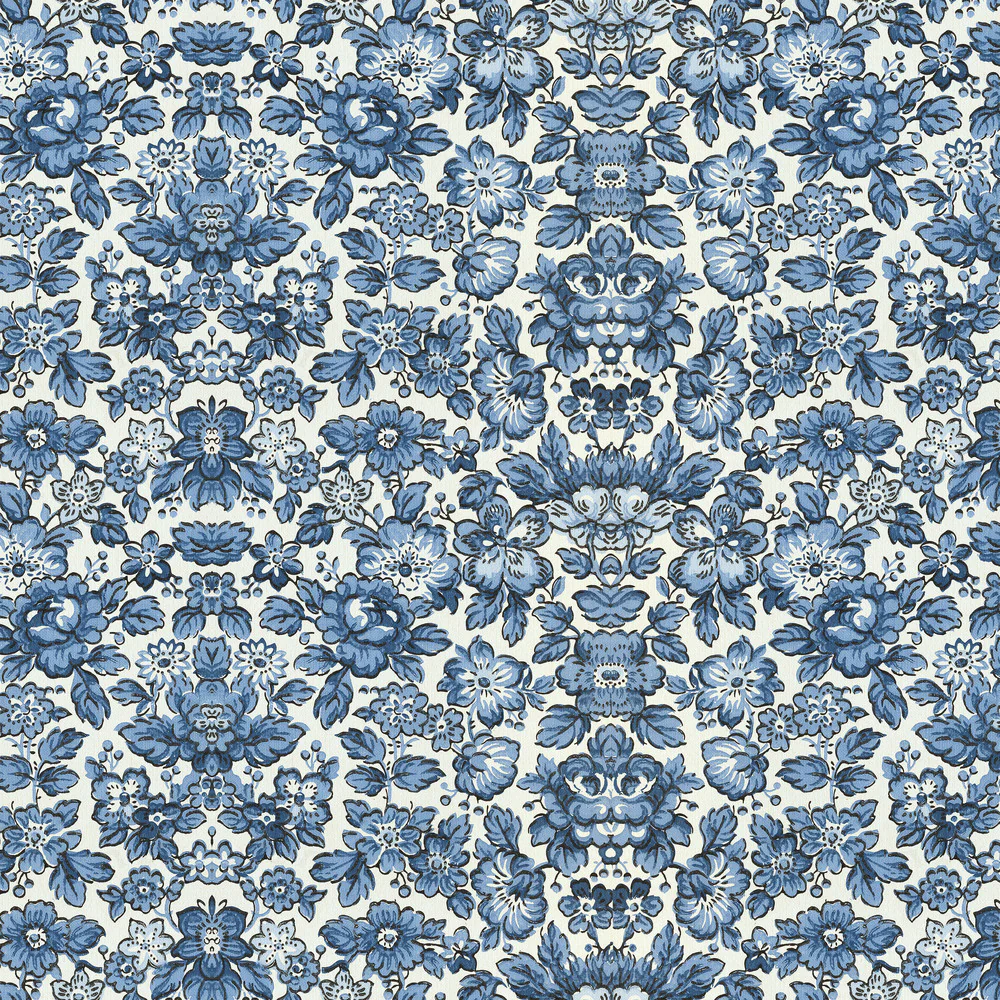 Tim Holtz Eclectic Elements Palette Canvas Indigo Wallpaper