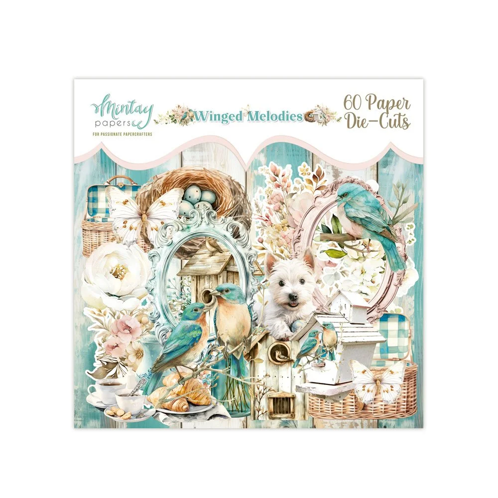 Mintay Winged Melodies Ephemera Die Cuts