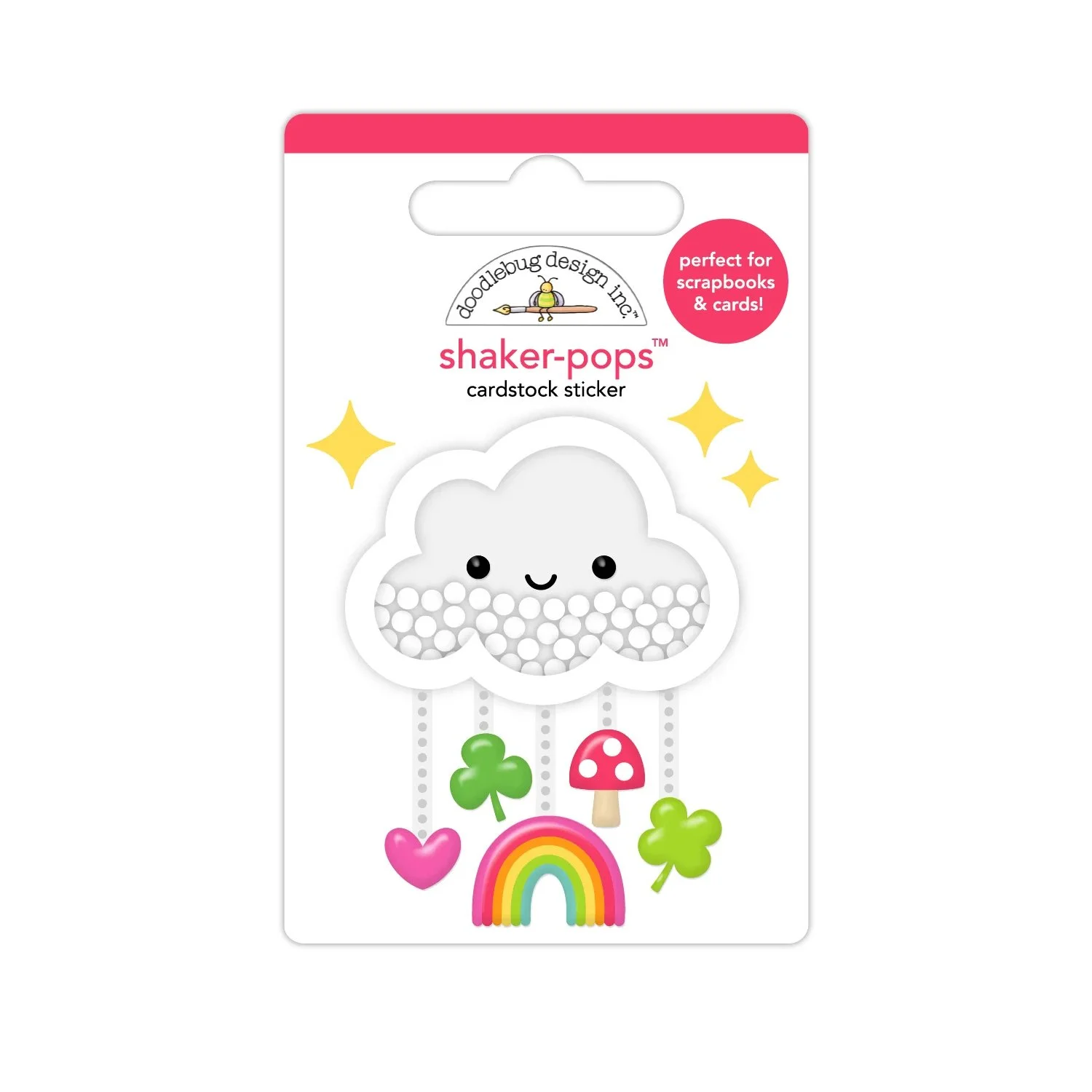 Doodlebug Lucky Me Lucky Charm Shaker-Pops