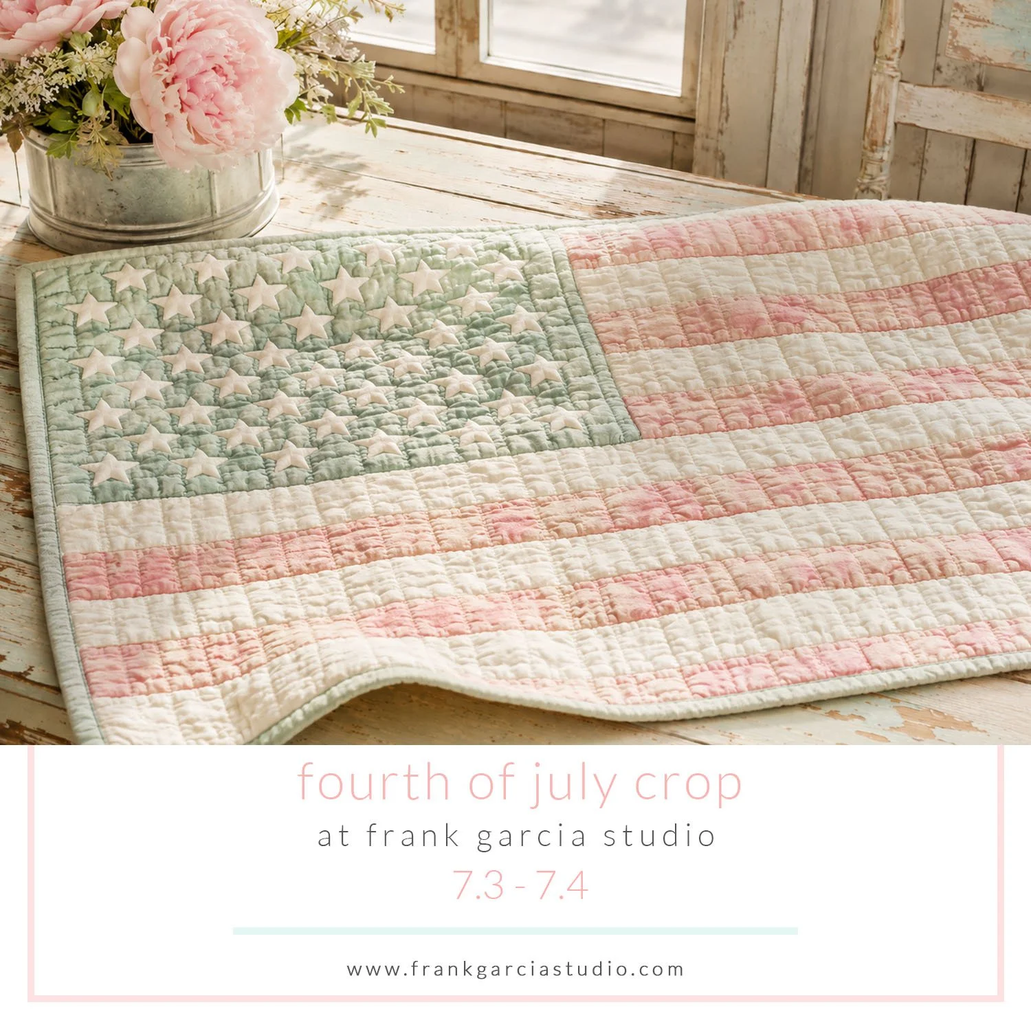 4th Of July No Frills Crop at Frank Garcia Studio