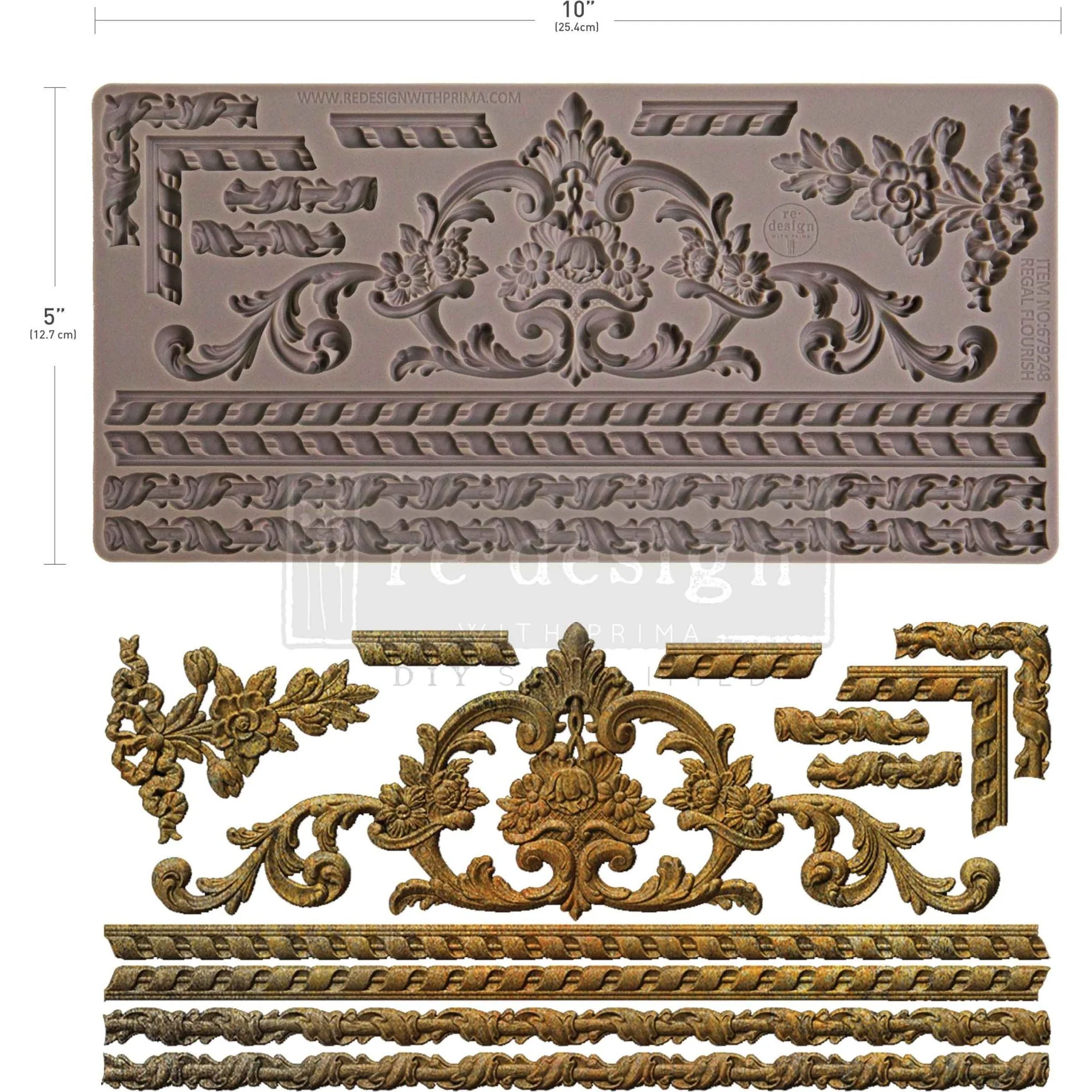 Redesign With Prima Decor Mould Regal Flourish
