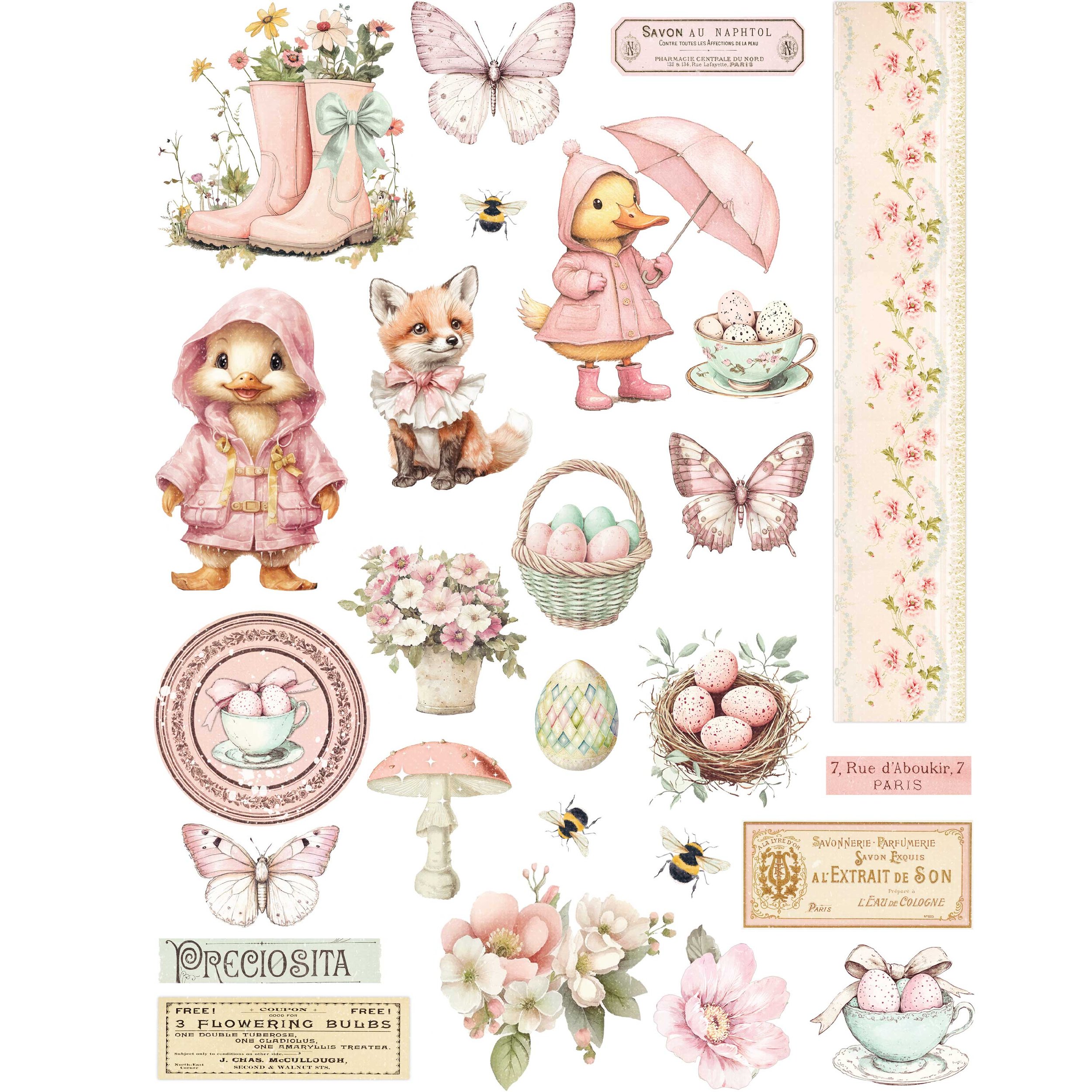 Prima Sweet Spring by Frank Garcia®  A4 Transfer