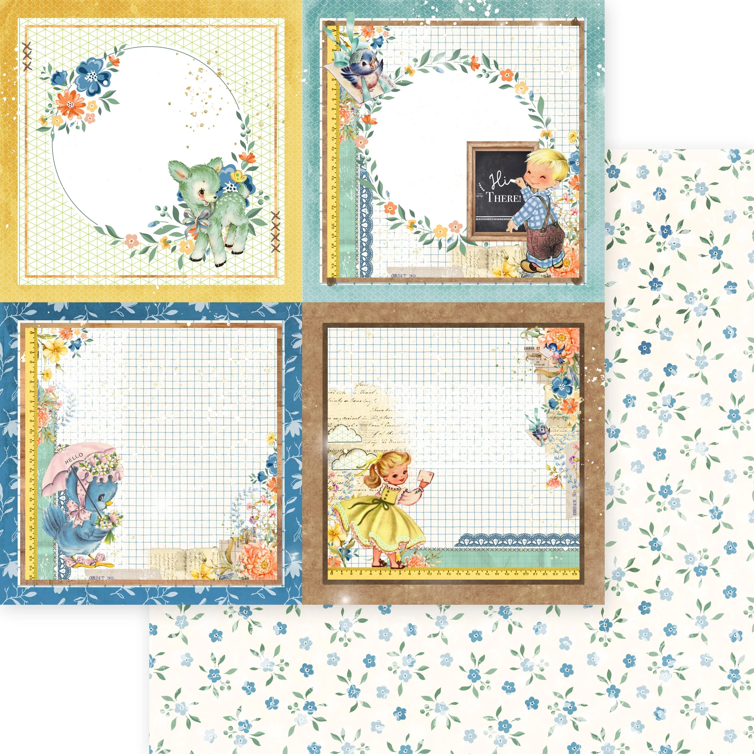 *Pre-Order* Memory Place My Deer Friend II  12" x 12" Paper Hi There