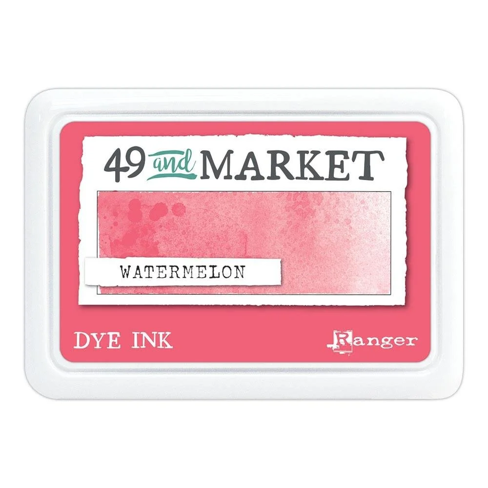 49 And Market Dye Ink Pad Watermelon
