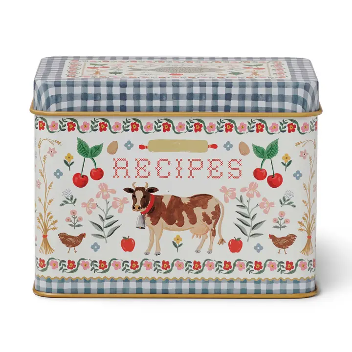 Rifle Paper Co. Home Sweet Home Recipe Tin
