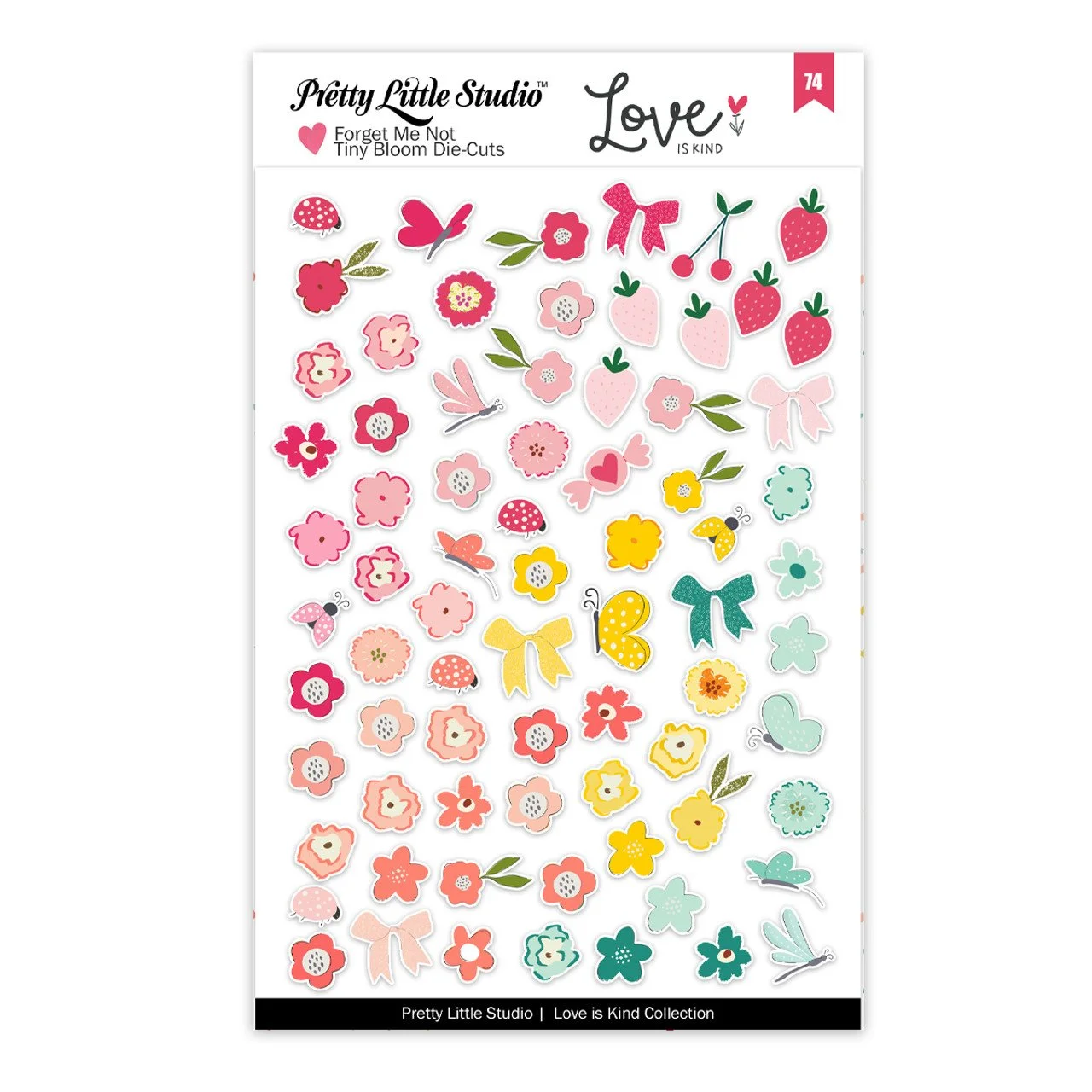 Pretty Little Studio Love Is Kind You & Me Forget Me Not Tiny Bloom Stickers
