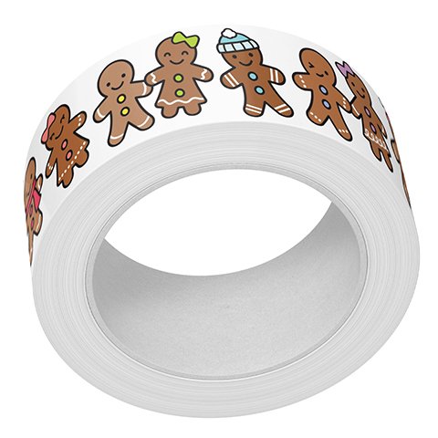 Lawn Fawn gingerbread friends washi tape