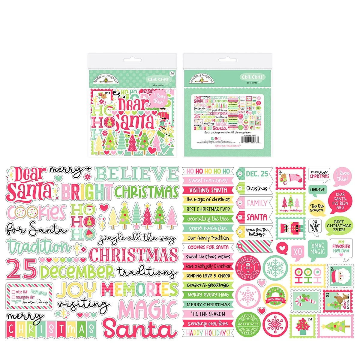 *Pre-Order* Doodlebug Dear Santa Chit Chat