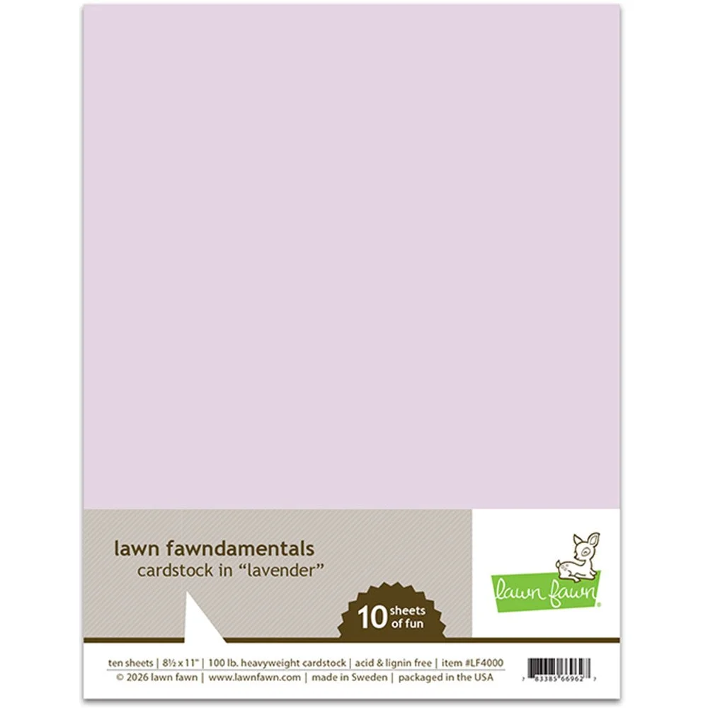 Lawn Fawn Cardstock Lavender