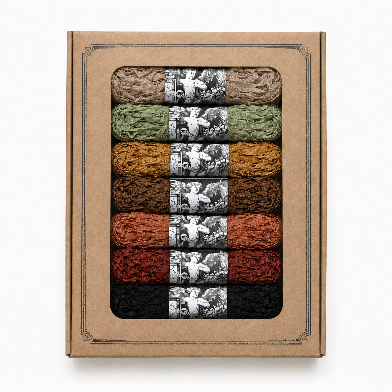 Crinkled Ribbon Set Harvest Collection