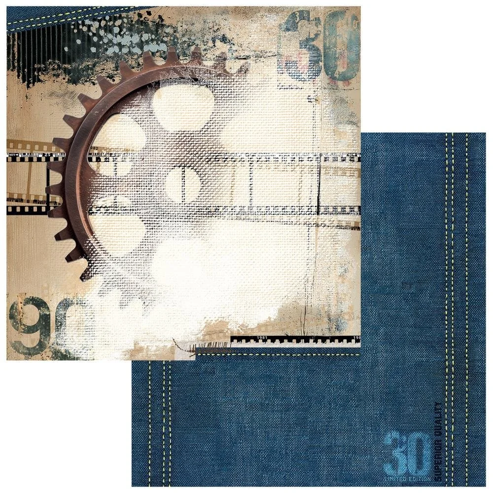 49 & Market Rust & Revs 2.0 12" x 12" Paper Rugged
