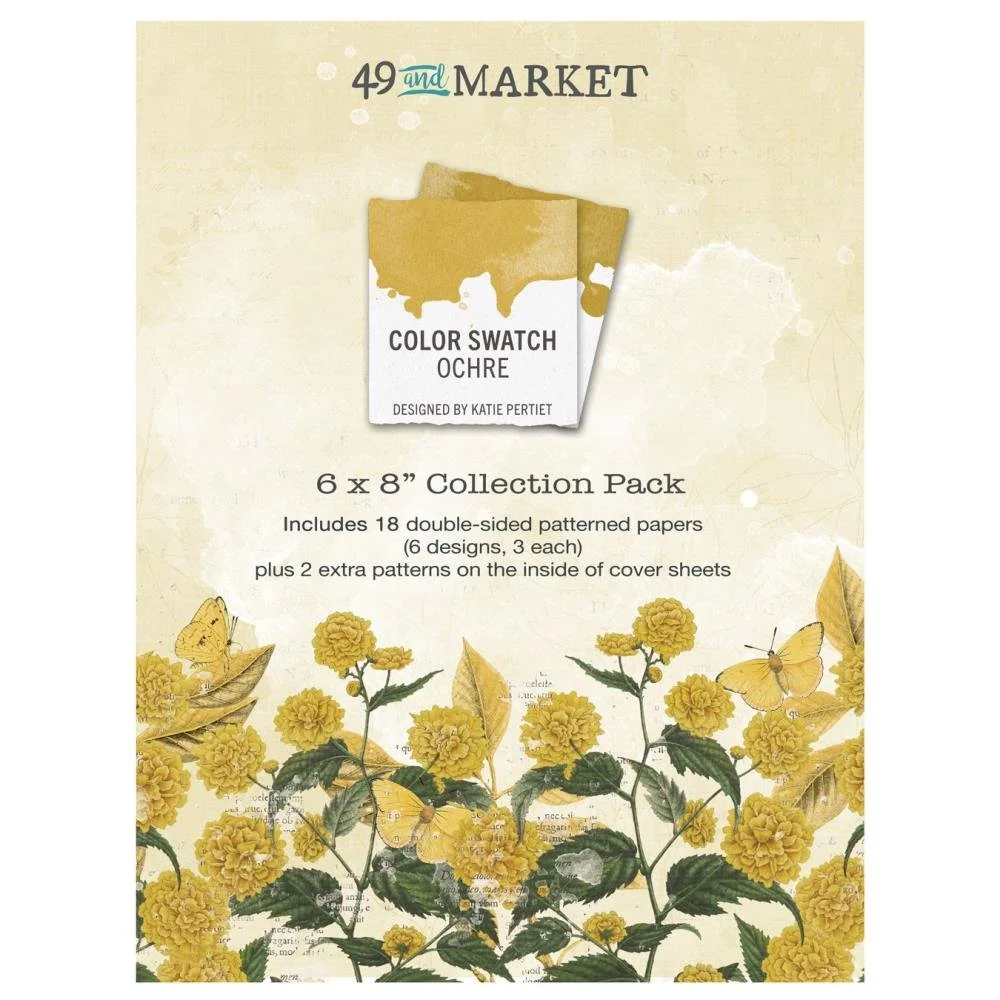 49 And Market Collection Pack 6"X8" Color Swatch: Ochre