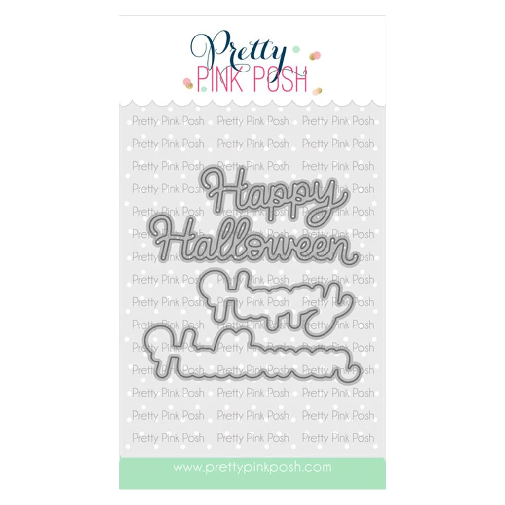 Pretty Pink Posh Happy Halloween Shadow Die Set