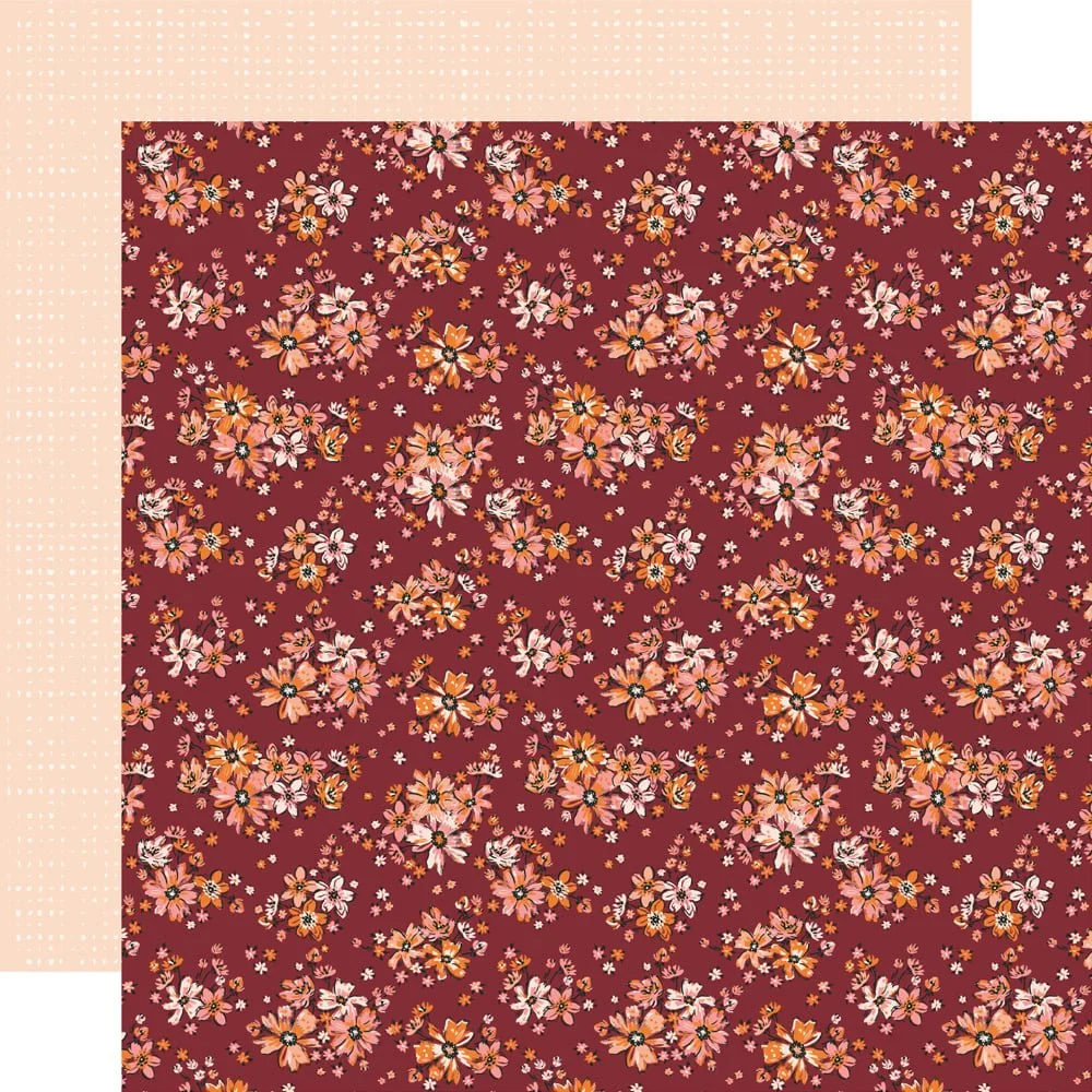 *Pre-Order* Simple Stories Pumpkins & Plaid 12" x 12" Paper Autumn Days