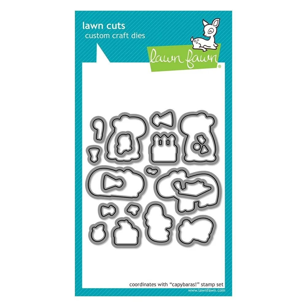 Lawn Fawn Lawn Cuts Capybaras!